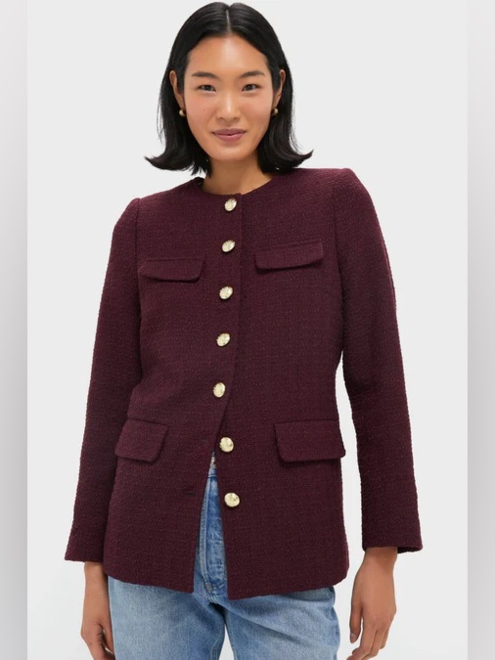 Tuckernuck Pomander Place Winetasting Jennings Jacket Women’s Size Small FLAWED
